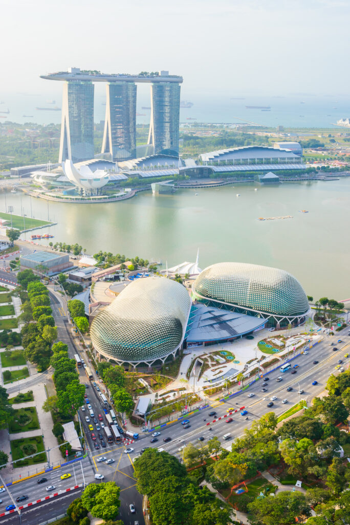 Paisaje de Singapur